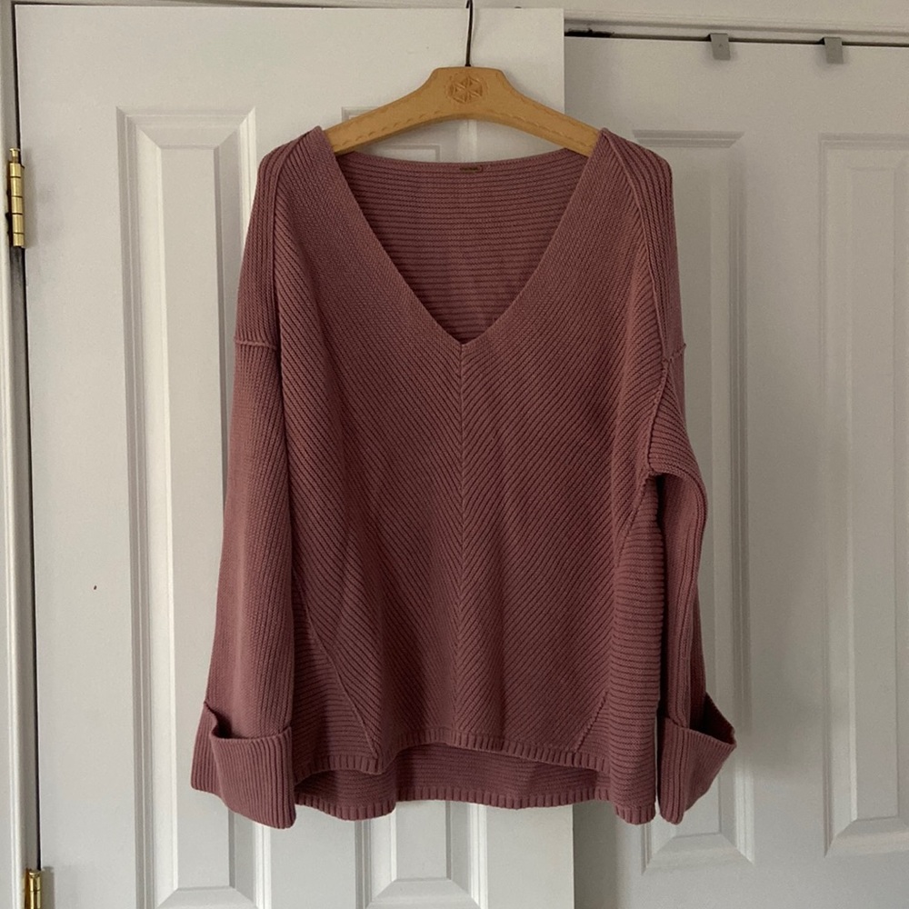 Free People oversized sweater